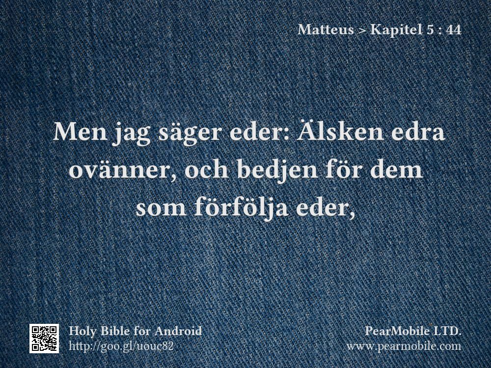 Matteus, Kapitel 5:44